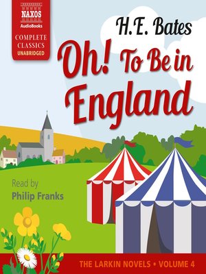 cover image of Oh! to Be in England